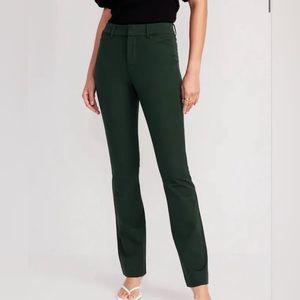Old Navy, Pixie, Forest Green, Flare work pants size 8